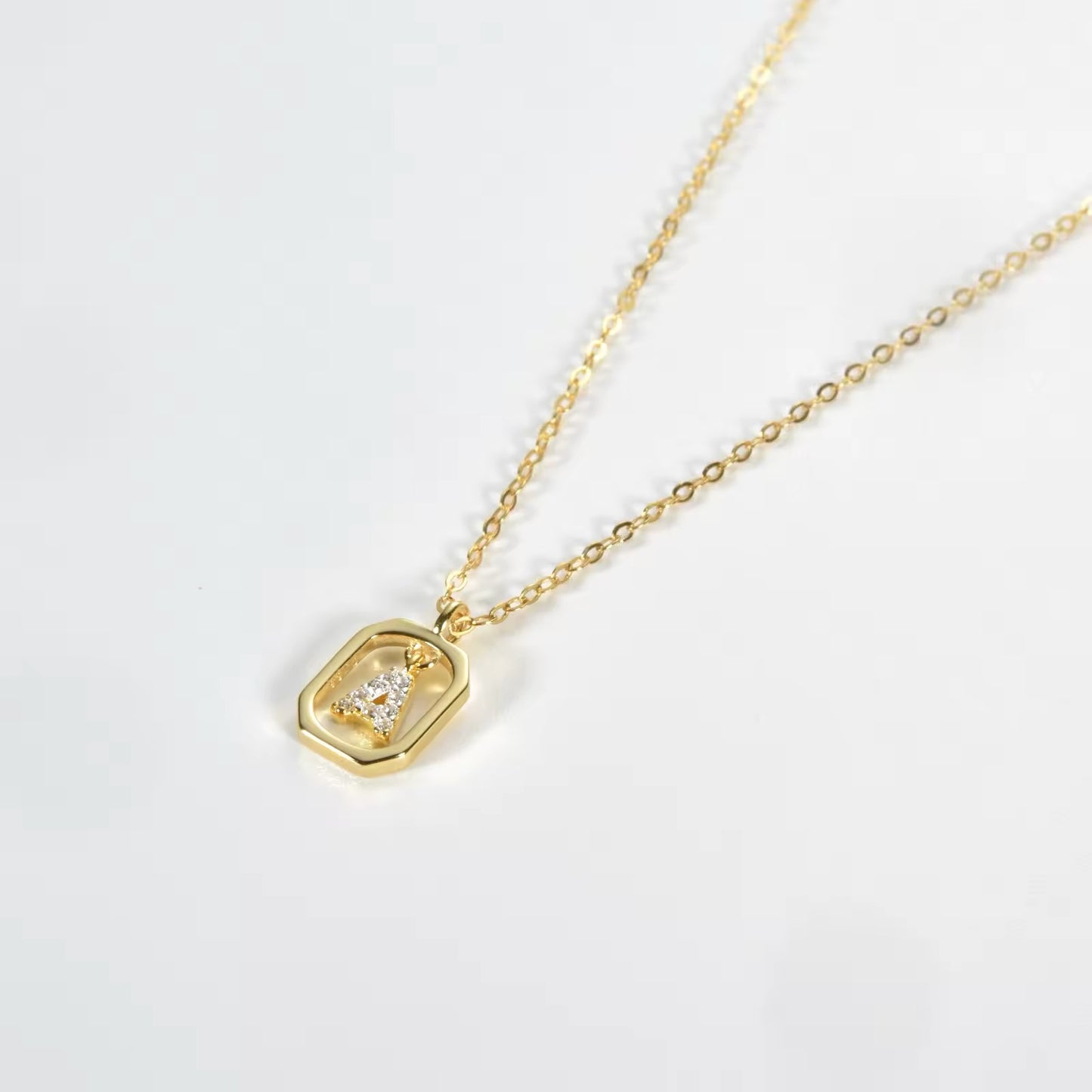 Initial Pendant Necklace