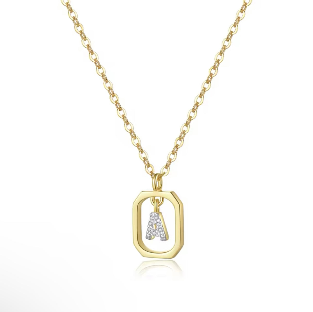 Initial Pendant Necklace