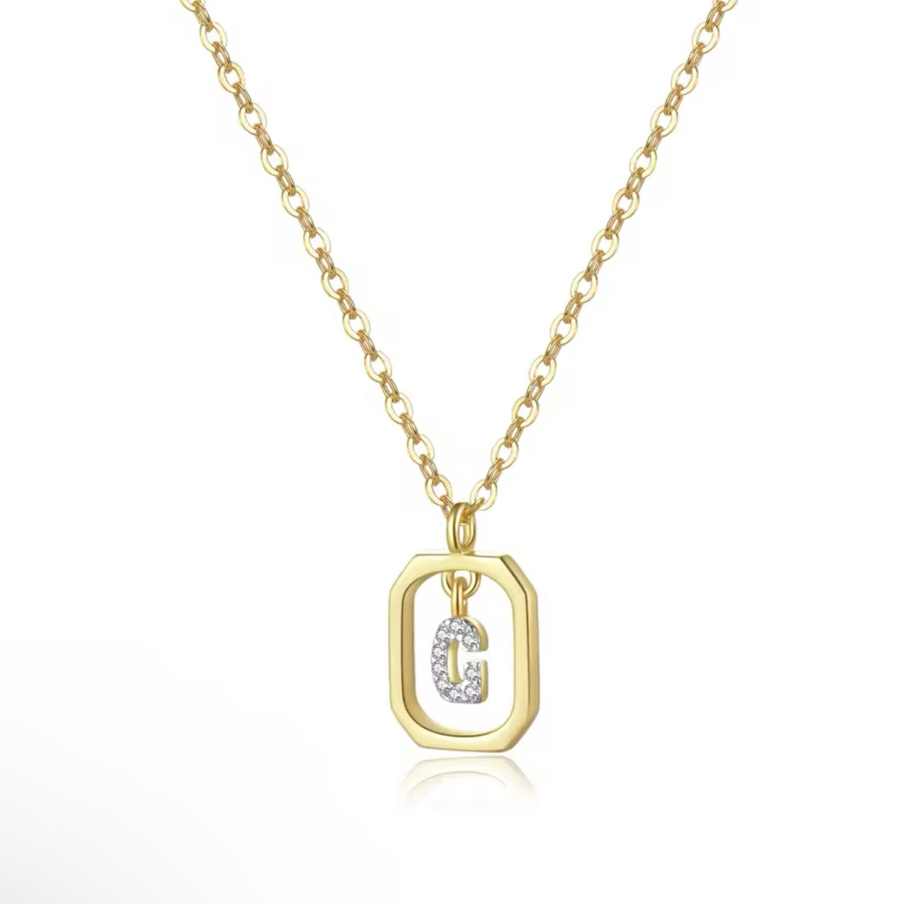 Initial Pendant Necklace