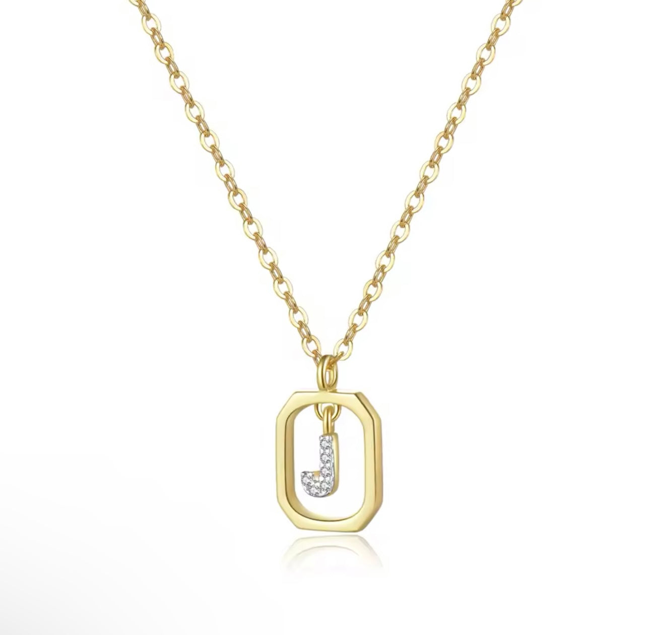 Initial Pendant Necklace