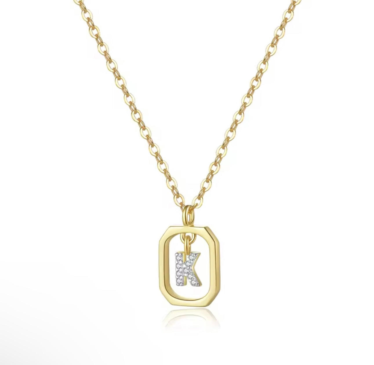 Initial Pendant Necklace