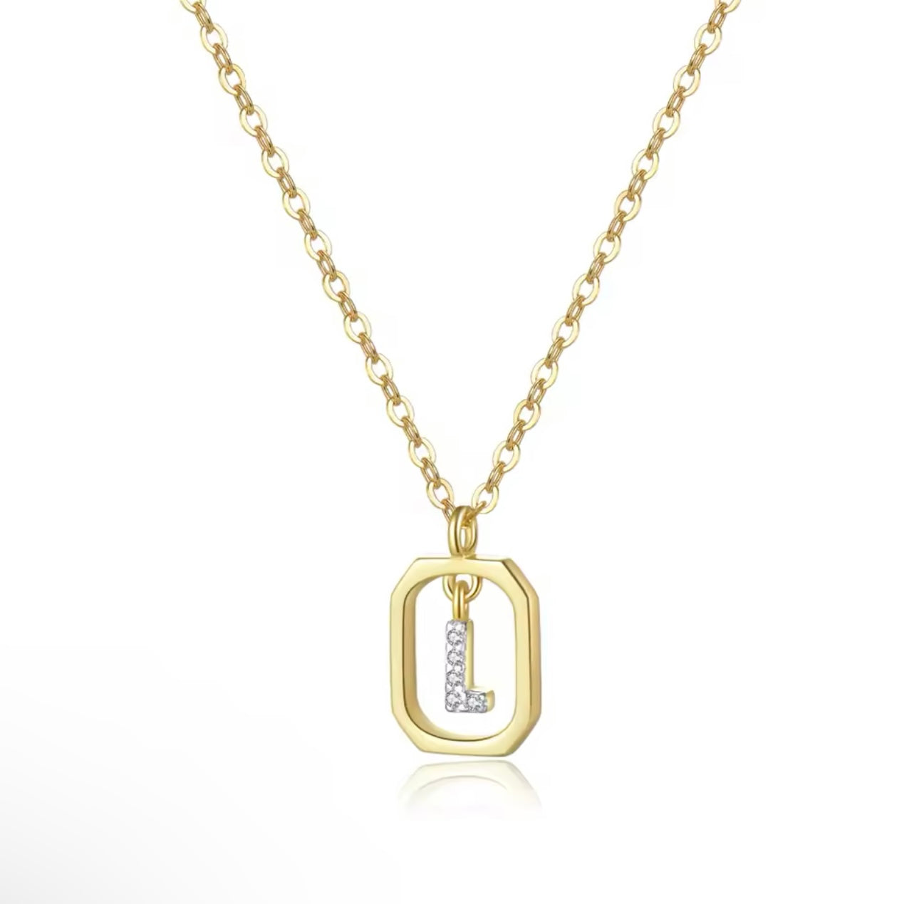 Initial Pendant Necklace