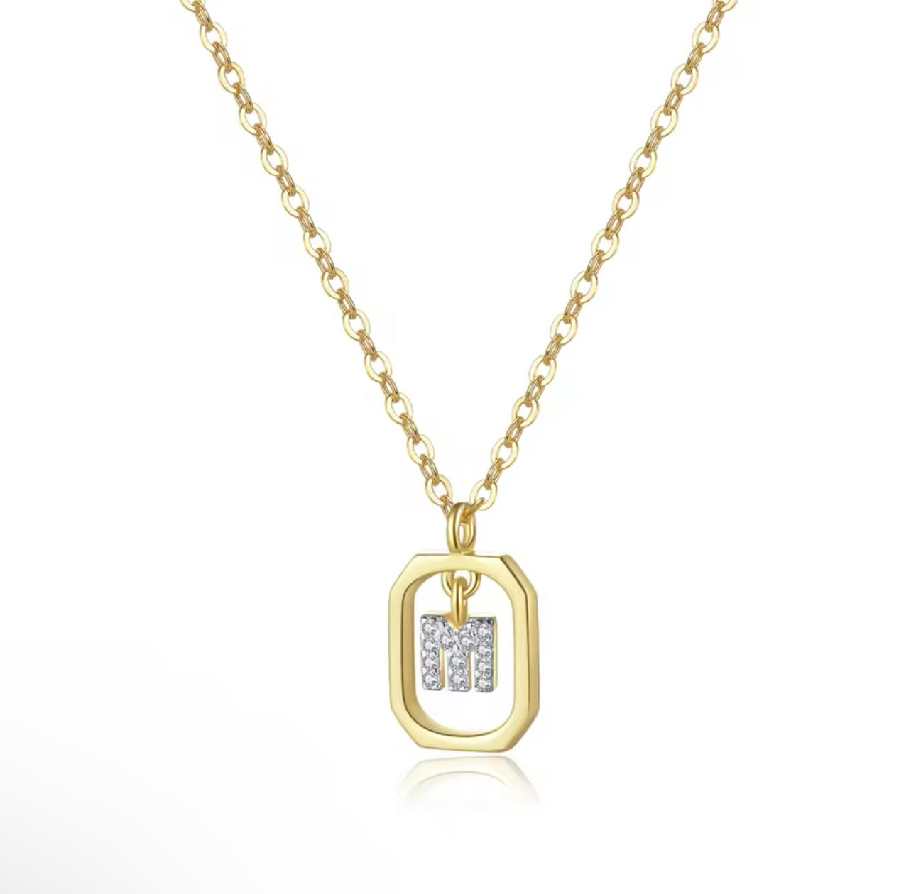 Initial Pendant Necklace