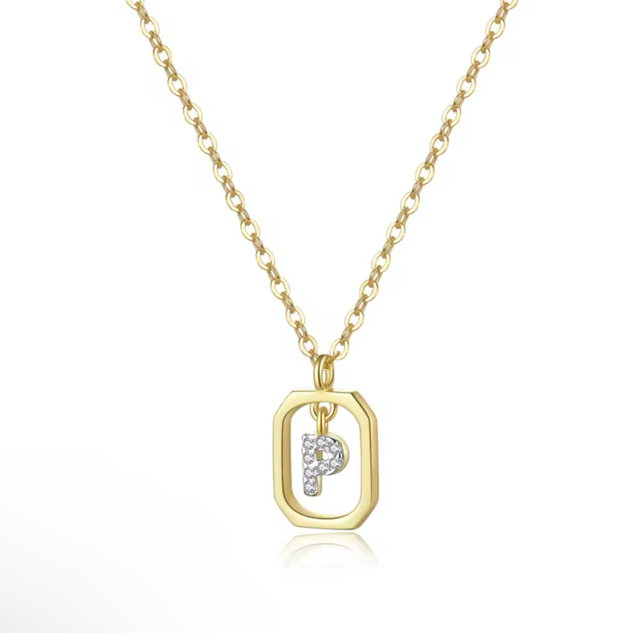 Initial Pendant Necklace