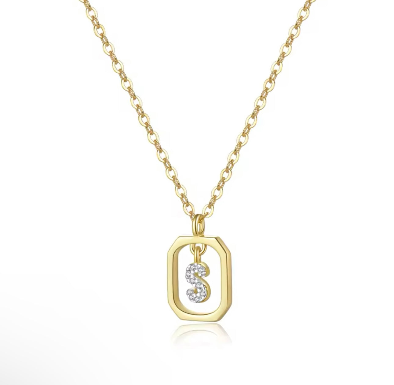Initial Pendant Necklace