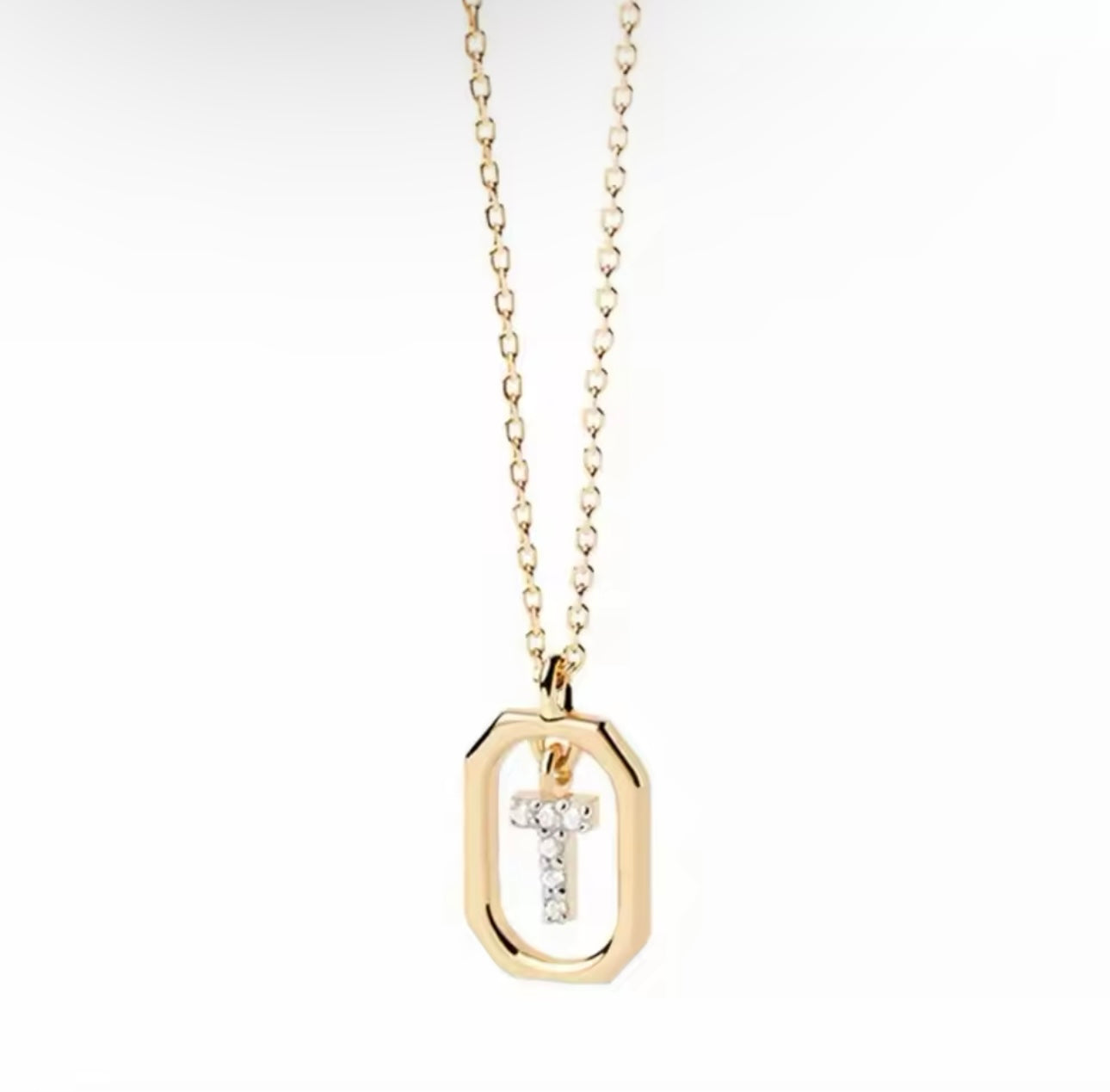 Initial Pendant Necklace