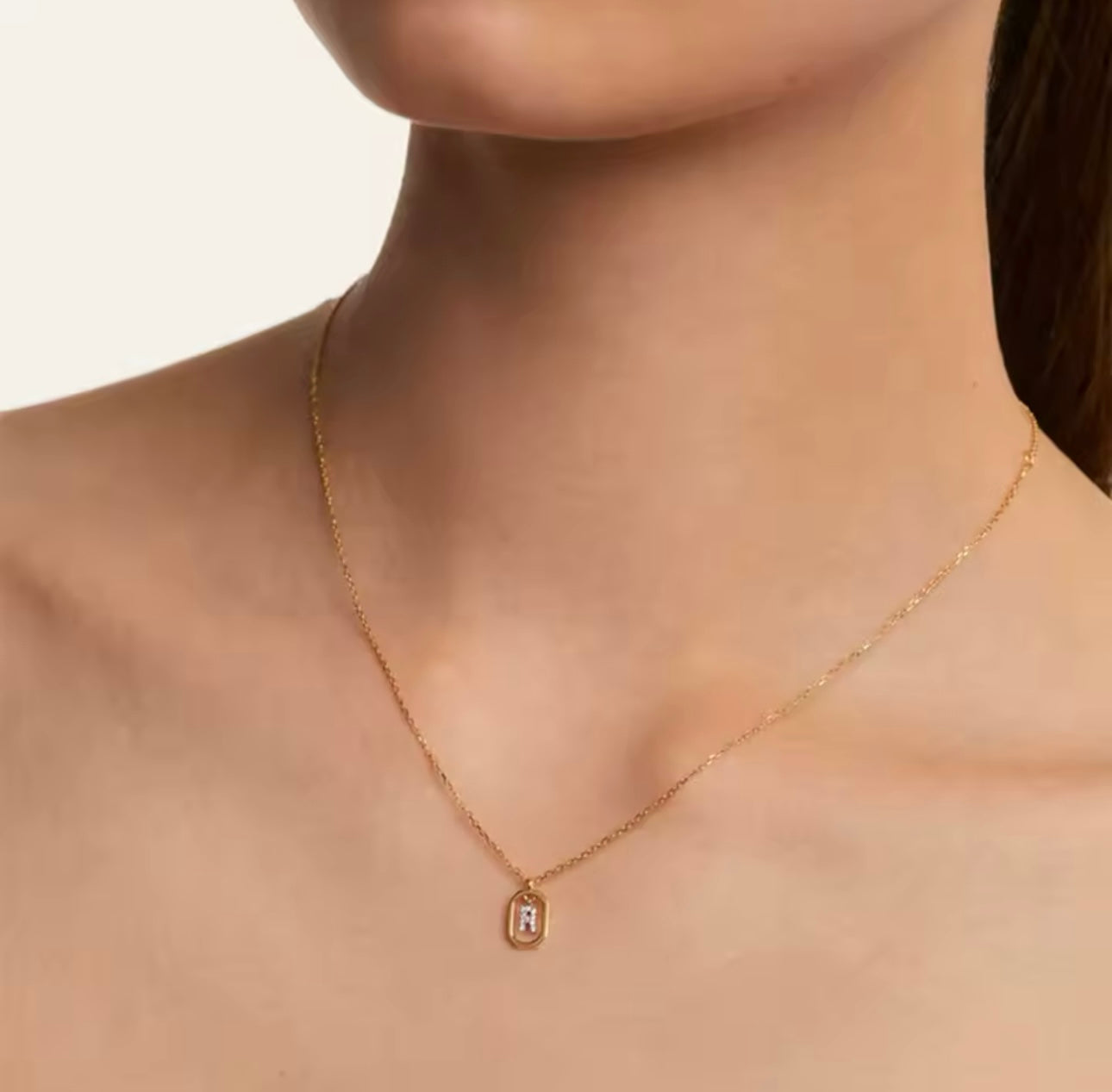 Initial Pendant Necklace