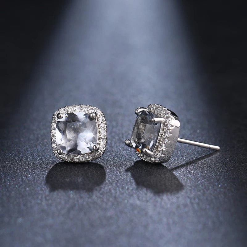 Halo Stud Earrings