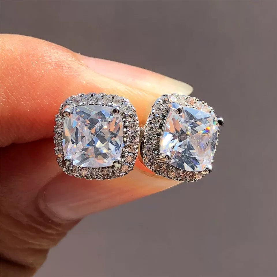 Halo Stud Earrings