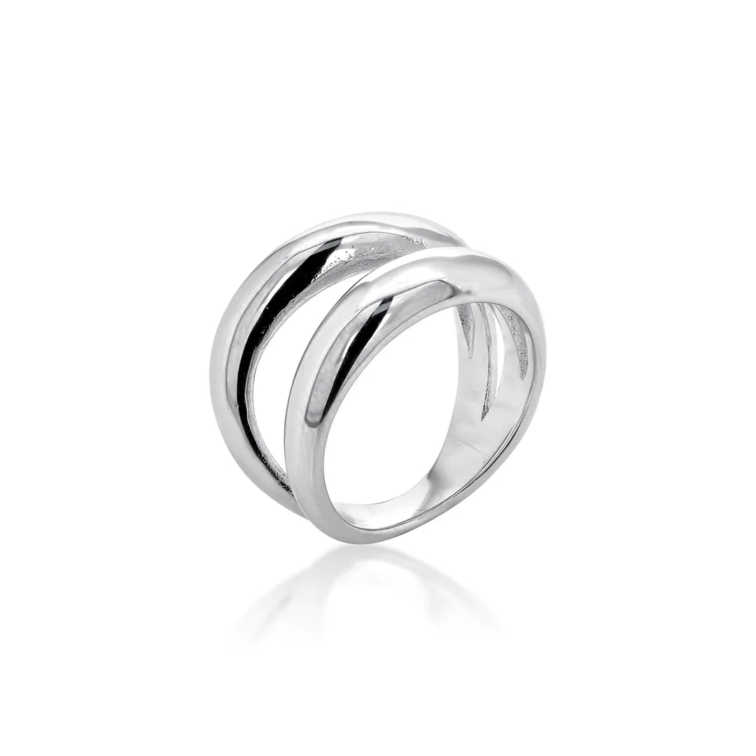 Zard Jewelry Double Row Minimalist Ring