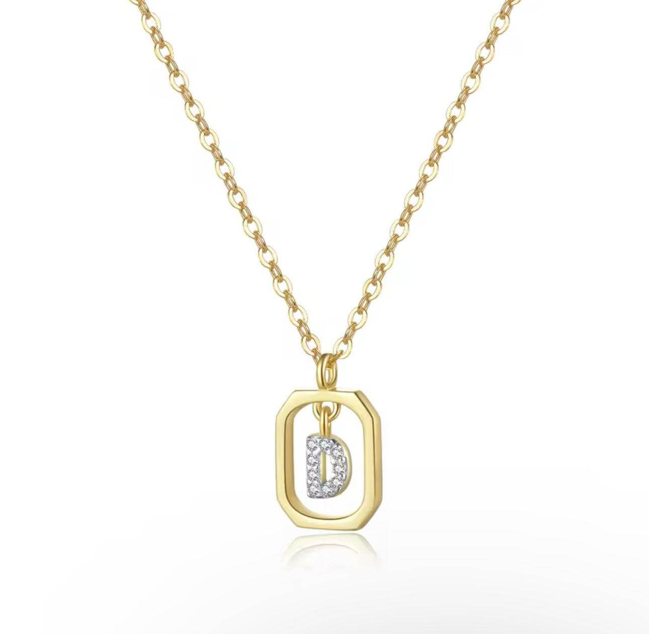 Initial Pendant Necklace