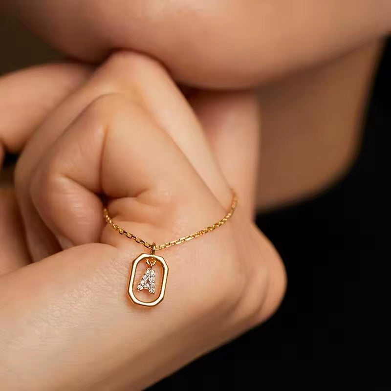 Initial Pendant Necklace