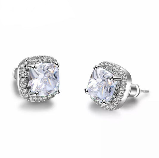 Halo Stud Earrings