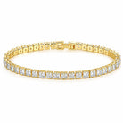 Zard Jewelry Gold Tennis Bracelet in CZ Accent