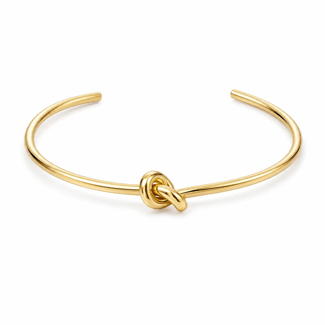 Zard Jewelry Knot Open Cuff Bracelet