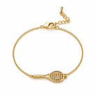 Zard Jewelry Tennis Racket Charm Bracelet