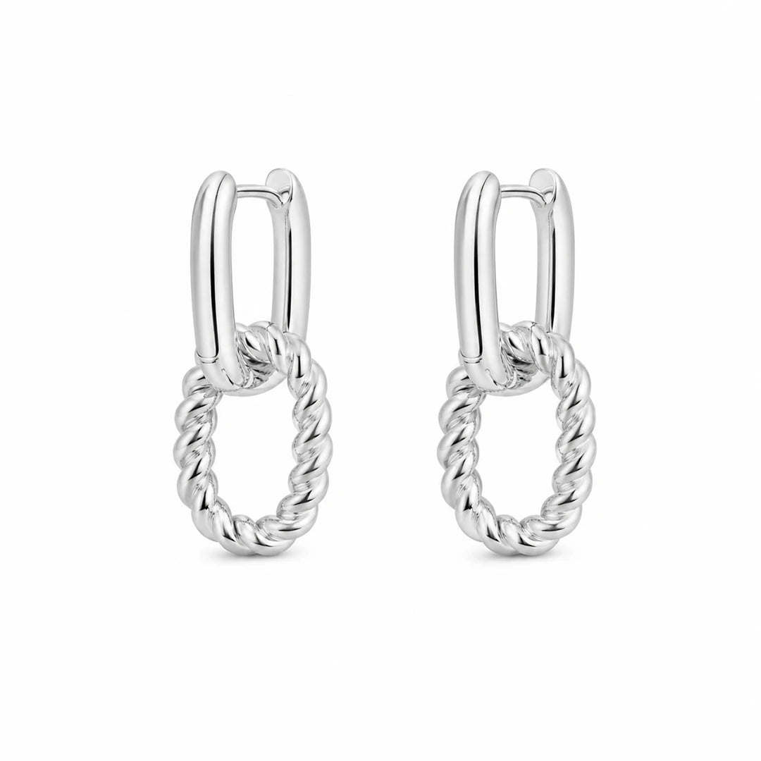 Multi-Wear Double Hoop Huggie Earrings